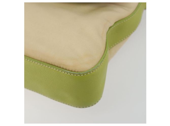 Borsa a Spalla PRADA Nylon Beige Argento Autentica 194981A - vista 14