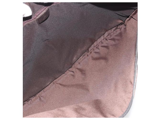 Borsa a tracolla GUCCI GG Canvas Web Sherry Line Beige Silver Auth 191971A Argento - vista 11