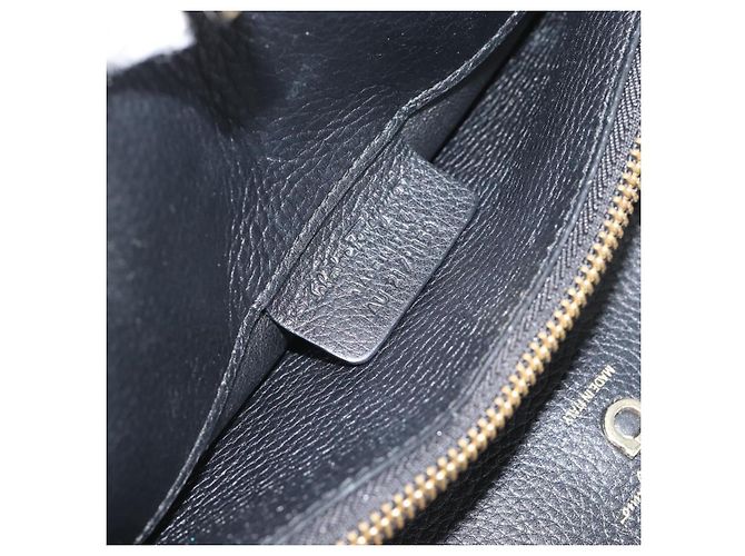 Borsa Salvatore Ferragamo Gancini Studio in pelle 2way Nero Oro Auth 195088 D'oro - vista 12