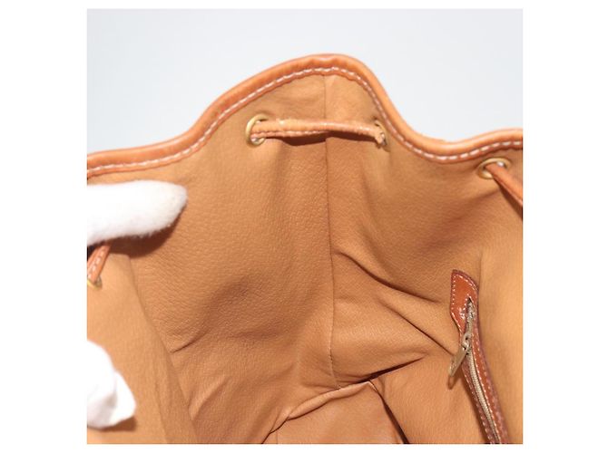 Céline Zaino CELINE Macadam PVC Leather Brown Gold Tone Auth 194199 Marrone - vista 23