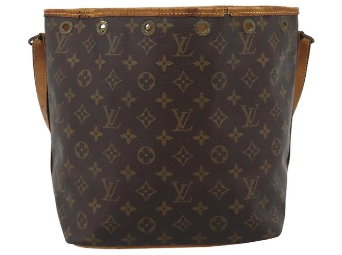 LOUIS VUITTON Borsa a tracolla Monogram Petit Noe M42226 LV Auth 194351 Monogramma - vista 2