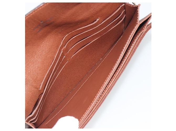 LOUIS VUITTON Monogram Portefeuille Accordion Long Wallet M58008 LV Auth 194269A Monogramma - vista 10