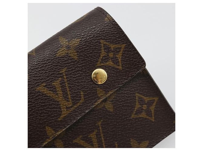LOUIS VUITTON Monogram Portefeuille Accordion Long Wallet M58008 LV Auth 194269A Monogramma - vista 17