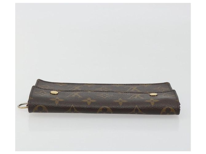 LOUIS VUITTON Monogram Portefeuille Accordion Long Wallet M58008 LV Auth 194269A Monogramma - vista 5