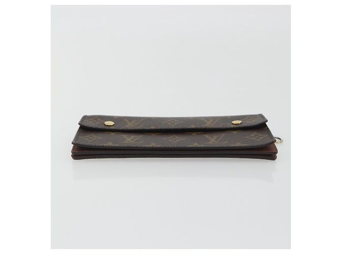 LOUIS VUITTON Monogram Portefeuille Accordion Long Wallet M58008 LV Auth 194269A Monogramma - vista 6