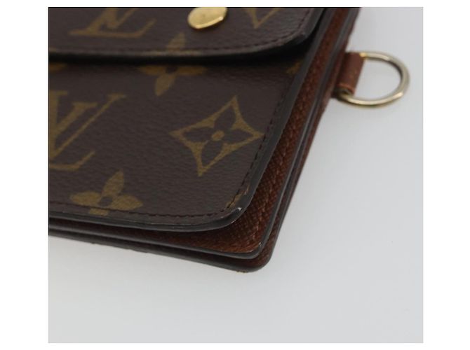 LOUIS VUITTON Monogram Portefeuille Accordion Long Wallet M58008 LV Auth 194269A Monogramma - vista 7