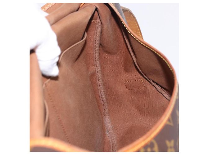 LOUIS VUITTON Monogram Saumur 35 Shoulder Bag M42254 LV Auth BA14087 Monogramma - vista 27