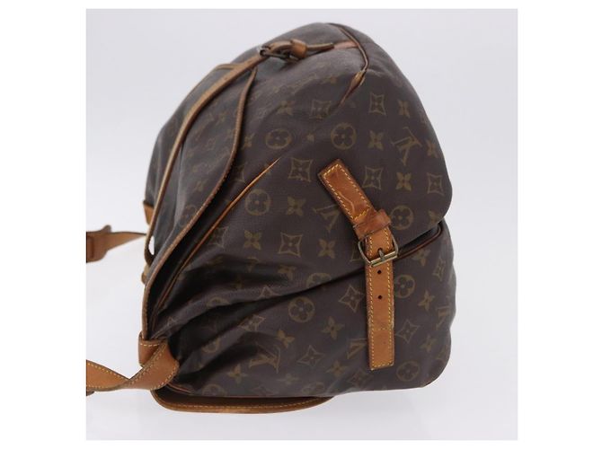 LOUIS VUITTON Monogram Saumur 35 Shoulder Bag M42254 LV Auth BA14087 Monogramma - vista 4