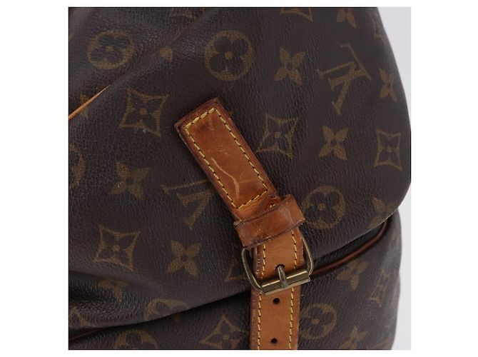 LOUIS VUITTON Monogram Saumur 35 Shoulder Bag M42254 LV Auth BA14087 Monogramma - vista 5