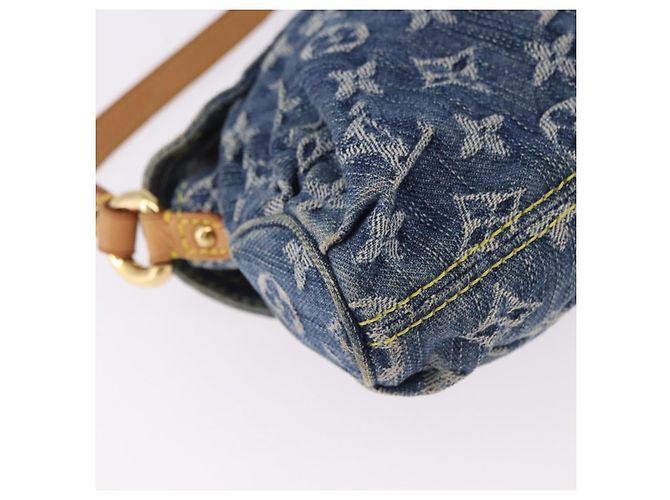 LOUIS VUITTON Monogram Denim Mini Preity Shoulder Bag Blue M95050 Auth 195231SAM - vista 16