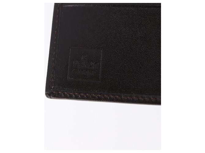 FENDI Zucca Canvas Bifold Wallet Black Brown Auth 195739V - view 17