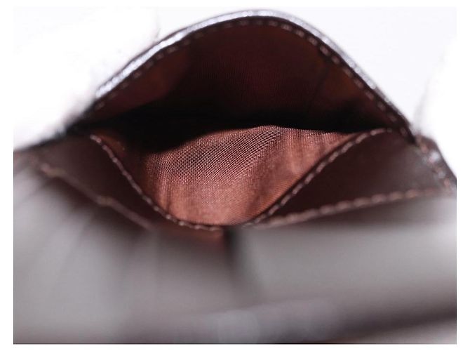FENDI Zucca Canvas Bifold Wallet Black Brown Auth 195739V - view 19