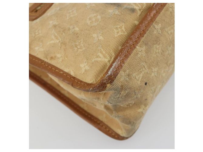 LOUIS VUITTON Monogram Mini Sac Catline Hand Bag Beige M92328 LV Auth bs36410 - vista 16