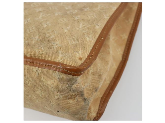 LOUIS VUITTON Monogram Mini Sac Catline Hand Bag Beige M92328 LV Auth bs36410 - vista 17