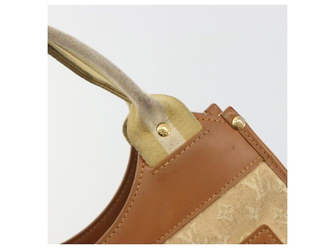 LOUIS VUITTON Monogram Mini Sac Catline Hand Bag Beige M92328 LV Auth bs36410 - vista 19