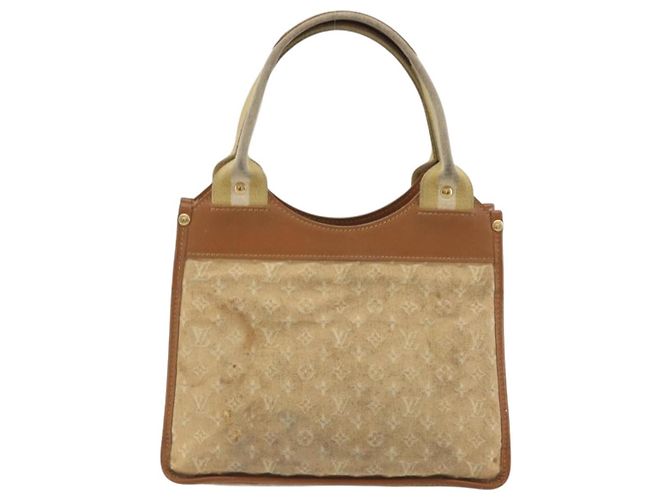 LOUIS VUITTON Monogram Mini Sac Catline Hand Bag Beige M92328 LV Auth bs36410 - vista 2