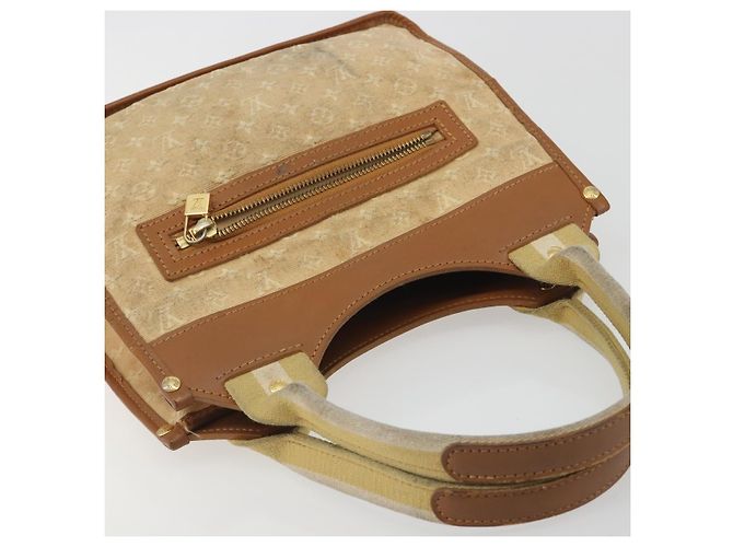 LOUIS VUITTON Monogram Mini Sac Catline Hand Bag Beige M92328 LV Auth bs36410 - vista 7
