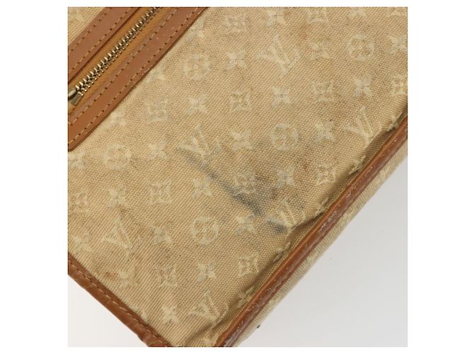 LOUIS VUITTON Monogram Mini Sac Catline Hand Bag Beige M92328 LV Auth bs36410 - vista 9
