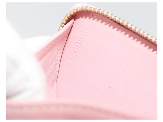 LOUIS VUITTON Monogram Vernis Bloom Coin Purse Marshmallow Pink LV Auth BA14539 - view 12