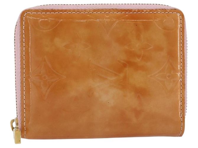 LOUIS VUITTON Monogram Vernis Bloom Coin Purse Marshmallow Pink LV Auth BA14539 - view 13