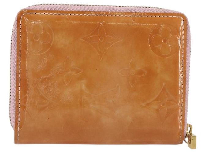 LOUIS VUITTON Monogram Vernis Bloom Coin Purse Marshmallow Pink LV Auth BA14539 - view 2
