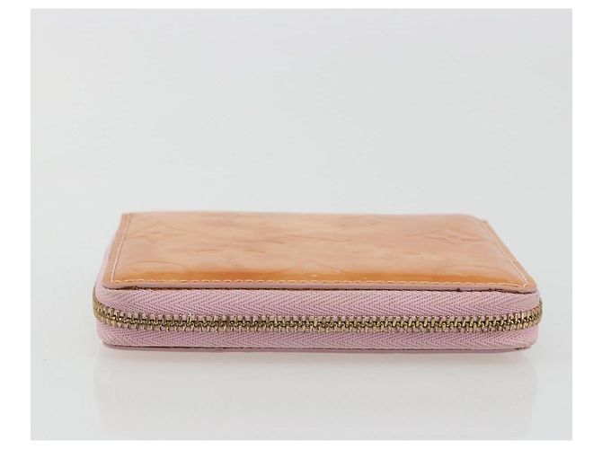 LOUIS VUITTON Monogram Vernis Bloom Coin Purse Marshmallow Pink LV Auth BA14539 - view 5