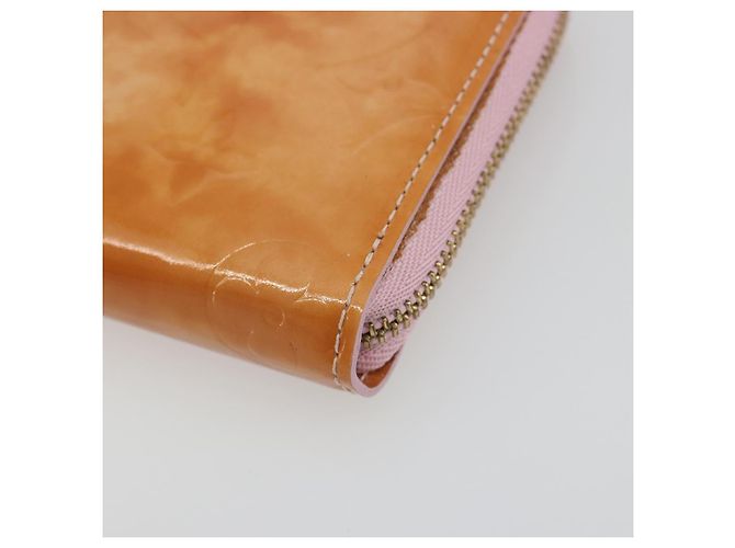 LOUIS VUITTON Monogram Vernis Bloom Coin Purse Marshmallow Pink LV Auth BA14539 - view 7