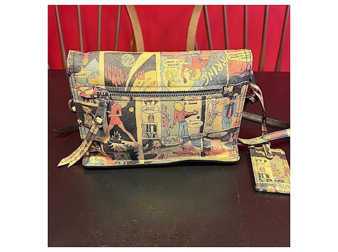 Borsa Etiquette Comic Glacé 18 SS di Prada Multicolore - vista 3