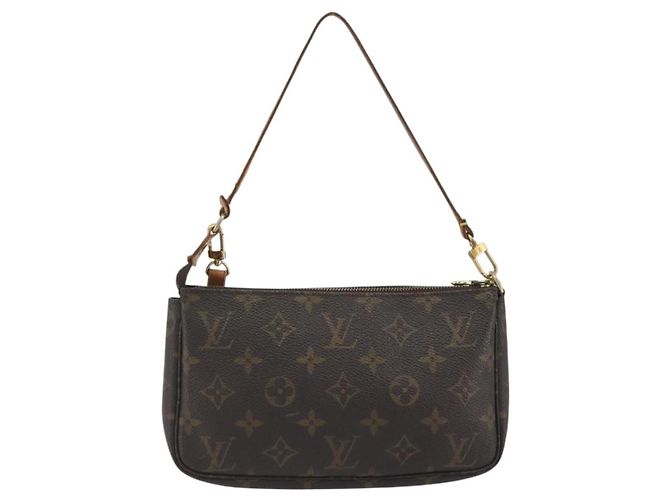 LOUIS VUITTON Monogram Pochette Accessoires Pouch M51980 LV Auth bs36587 Monogramma - vista 2