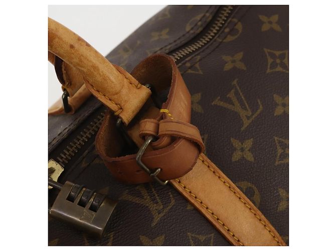 LOUIS VUITTON Borsa Boston Monogram Keepall 50 M41426 Auth LV 192676 Monogramma - vista 20