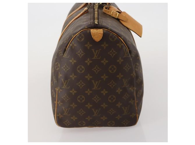 LOUIS VUITTON Borsa Boston Monogram Keepall 50 M41426 Auth LV 192676 Monogramma - vista 4