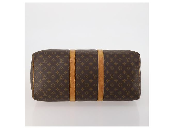 LOUIS VUITTON Borsa Boston Monogram Keepall 50 M41426 Auth LV 192676 Monogramma - vista 5