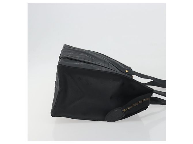 Borsa a spalla MCM Vicetos Logogram PVC Nero Oro Auth bs36729 D'oro - vista 3