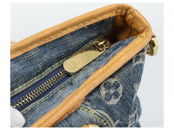 LOUIS VUITTON Monogram Denim Neo Cabby GM Hand Bag 2way Blue M95350 Auth 195232V - vista 19