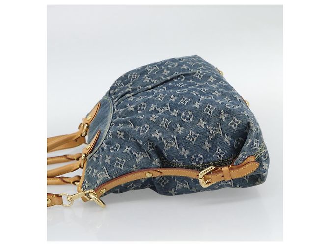 LOUIS VUITTON Monogram Denim Neo Cabby GM Hand Bag 2way Blue M95350 Auth 195232V - vista 3