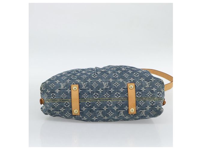LOUIS VUITTON Monogram Denim Neo Cabby GM Hand Bag 2way Blue M95350 Auth 195232V - vista 5