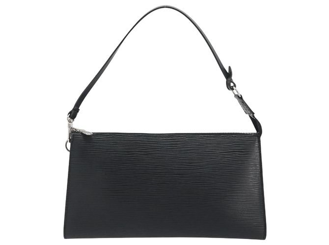 LOUIS VUITTON Epi Pochette Accessoires Accessory Pouch Black M52982 Auth 195419V Negro - vista 13