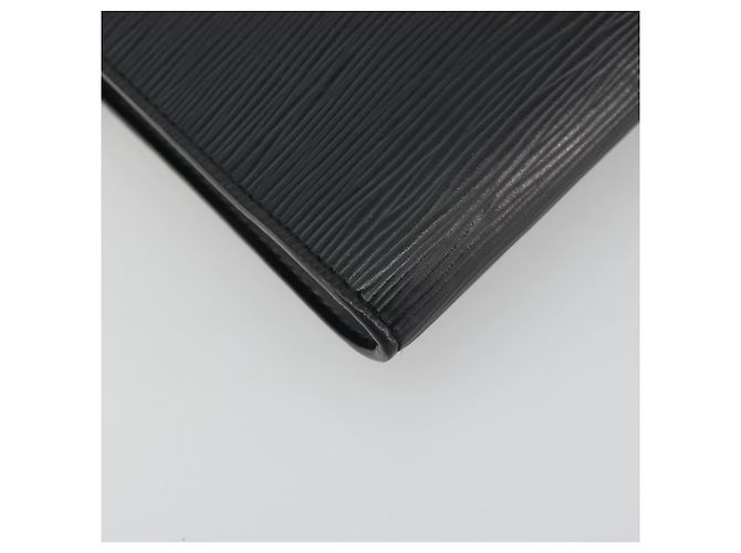 LOUIS VUITTON Epi Pochette Accessoires Accessory Pouch Black M52982 Auth 195419V Negro - vista 14