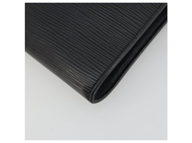 LOUIS VUITTON Epi Pochette Accessoires Accessory Pouch Black M52982 Auth 195419V Negro - vista 15