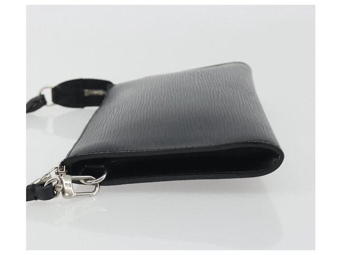 LOUIS VUITTON Epi Pochette Accessoires Accessory Pouch Black M52982 Auth 195419V Negro - vista 4