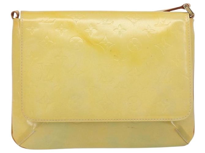 LOUIS VUITTON Borsa Thompson Street Monogram Vernis Grigia M91008 LV Auth 196204 Grigio - vista 13