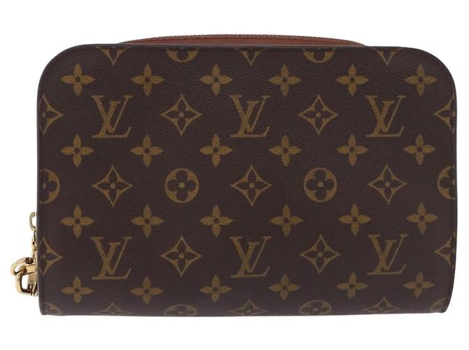 Borsa a pochette LOUIS VUITTON Monogram Orsay M51790 LV Auth 195440 Monogramma - vista 13