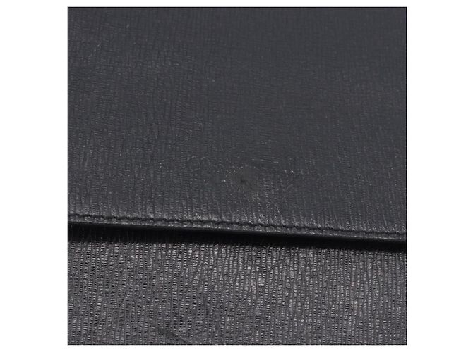 Borsa a tracolla Salvatore Ferragamo in pelle nera argento Auth ka5625 Nero - vista 17