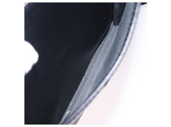 Borsa a tracolla Salvatore Ferragamo in pelle nera argento Auth ka5625 Nero - vista 22