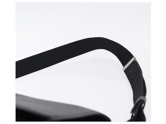 Borsa a tracolla Salvatore Ferragamo in pelle nera argento Auth ka5625 Nero - vista 8