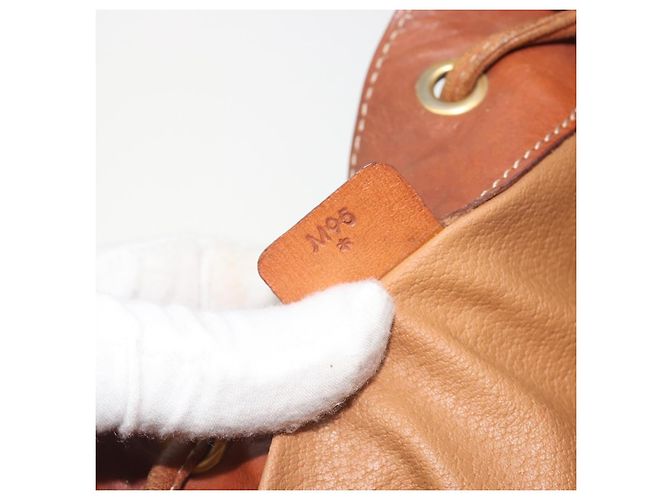 Céline Borsa a Tracolla CELINE Macadam PVC Pelle Marrone Tono Oro Auth 196099 - vista 12