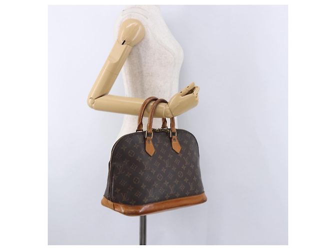 LOUIS VUITTON Borsa a Mano Monogram Alma M51130 LV Auth 195362 Monogramma - vista 22