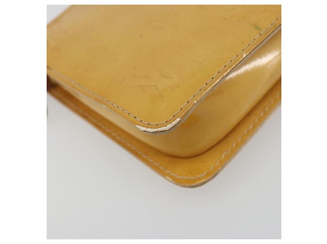LOUIS VUITTON Monogram Vernis Lexington Pouch Beige M91010 LV Auth 195097 - vista 15