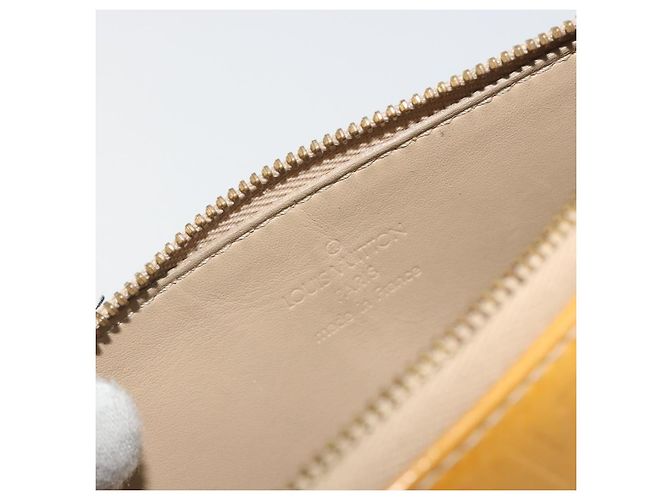 LOUIS VUITTON Monogram Vernis Lexington Pouch Beige M91010 LV Auth 195097 - vista 19