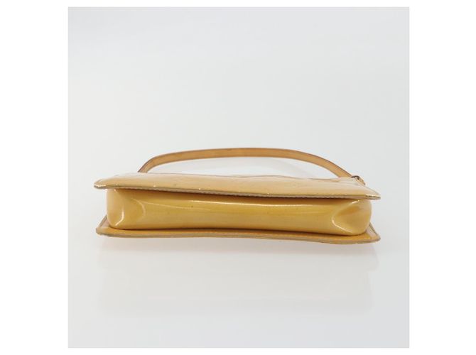 LOUIS VUITTON Monogram Vernis Lexington Pouch Beige M91010 LV Auth 195097 - vista 5